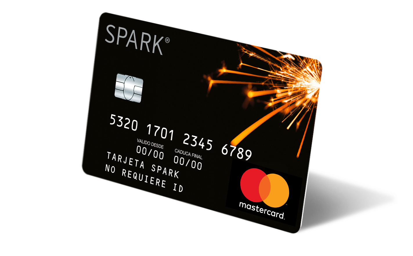 Tarjeta prepago recargable Mastercard SPARK - Sin cuenta bancaria - Retira  efectivo en cajeros